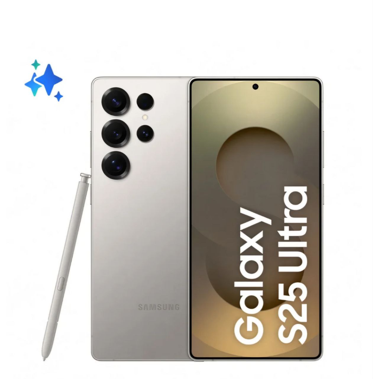 سامسونج جلاكسي إس 25 الترا  1تيرا . تيتانيوم رمادي